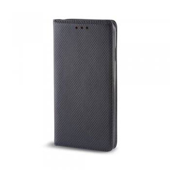 Xiaomi Redmi 13C 4G / 13C 5G Smart Magnetic Case Cover Stand, Black | Telefona Vāciņš Maciņš Apvalks Grāmatiņa