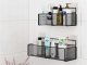 Hanging Metal Basket Organiser Shelf for Kitchen or Bathroom