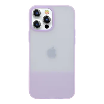 Kingxbar Plain Series silikona vāciņš Apple iPhone 13 Pro, violets