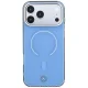 Чехол Mercedes для iPhone 18 Pro Max / 17 Pro Max Double Layer MagSafe, синий
