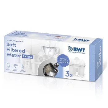Сменные картриджи для воды BWT Soft Filtered Water Extra 814873, 3 шт.