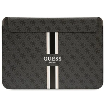 Guess 4G Printed Stripes klēpjdatora vāciņš 14", melns