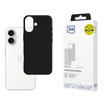 3mk силиконовый чехол для iPhone 17 - черный
