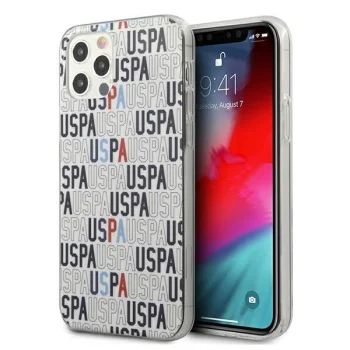 Apple iPhone 12 Pro Max 6.7'' US Polo Logo Mania Collection Case Cover (USHCP12LPCUSPA6), White | Чехол Кейс...