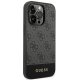 Guess iPhone 14 Pro Max vāciņš 4G Stripe Collection, pelēks