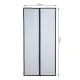 Repest magnētiskais durvju moskītu tīkls 100x210 cm, melns