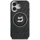 Vāciņš Karl Lagerfeld IML Choupette Head Logo iPhone 16 MagSafe, melns