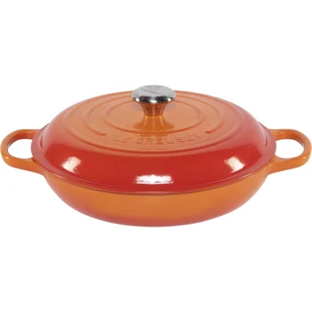 Низкая кастрюля-сотейник Le Creuset Gourmet Casserole 30 см, Volcanic