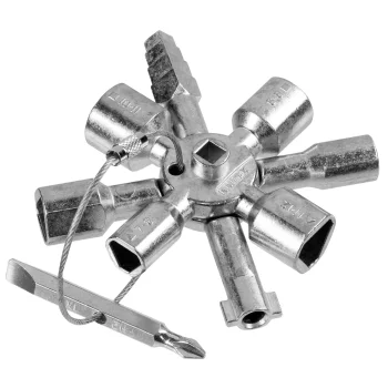 Универсальный ключ для шкафов управления KNIPEX TwinKey