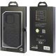 Audi iPhone 15 Pro vāciņš GT Synthetic Leather, melns
