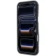Guess Blossom Roses Print MagSafe vāciņš iPhone 18 Pro / 17 Pro, zils