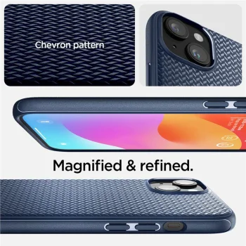 Spigen iPhone 15 Plus vāciņš Mag Armor MagSafe, zils