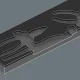 Knaibļu komplekts putu ieliktnī Wera 9780 KNIPEX, 3 gab.