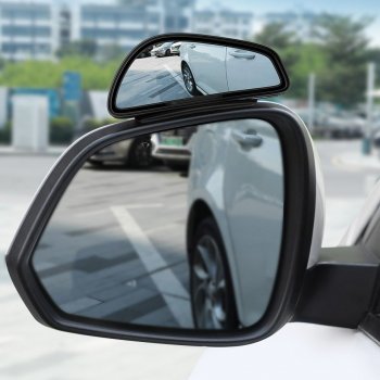Baseus Automašīnas Sānu Drošības Papildus Mācību Spoguļi 2 gab, Melni | Full-view 2x Blind-spot Mirror Extra...