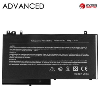 Extra Digital Notebook Battery for DELL RYXXH, 3600mAh