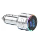 FM-трансмиттер 3mk Hyper Car Power Transmitter 3в1 48W USB-C USB-A