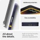 Чехол Spigen Nano Pop MagSafe для Samsung Galaxy Z Flip 7, Navy Blue/Yellow