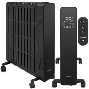 Электрический масляный радиатор Kaminer Arvell, 2500Вт, 11 секций, WiFi,...
