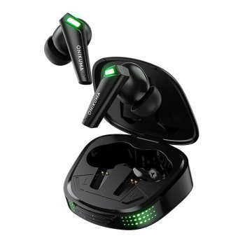 Onikuma T308B TWS Wireless Headphones, Black