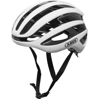 Велосипедный шлем Abus AirBreaker, Polar White, размер S