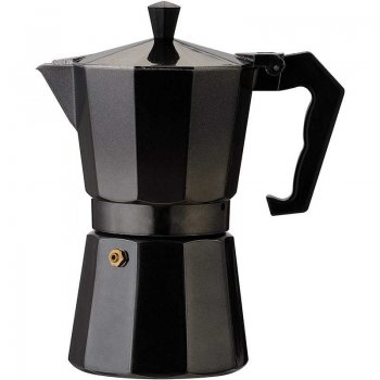 Espresso Kafijas Vārāmā Kanna 300ml - 6 Tases, Melna | Moka Pot Coffee Maker 6 Cup, Black
