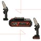 Mini Cordless Chainsaw with Battery and Charger in Case