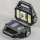 Uzlādējams Saules Bateriju Lukturītis, 6000K | Solar Rechargeable Flashlight