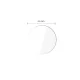 Tech-Protect Glass Fit+ aizsargstikls Samsung Galaxy Watch 8 44 mm, 2 gab., caurspīdīgs