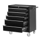 Tattoo Trolley Cart Pro Ink 005 with 5 Drawers, Black