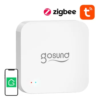 Gosund ST21 viedā Zigbee / Wi-Fi / BLE vārteja Tuya