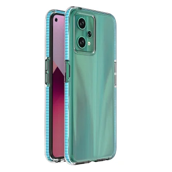 Vāciņš Realme 9 Pro Spring Case, 1 mm, gaiši zils
