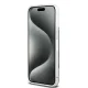 Чехол DKNY для iPhone 15 Pro Max Liquid Glitters Arch Logo, черный