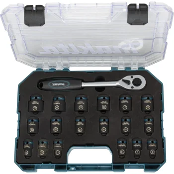 Makita E-30069 Impact Black triecienatslēgu un sprūdrata komplekts