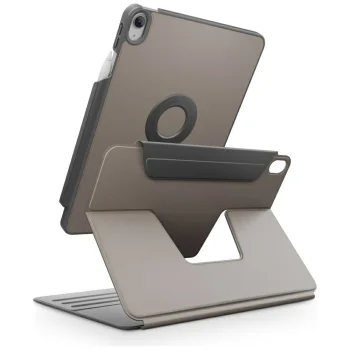 Чехол-книжка Uniq Rovus Snapmount для iPad 11" (2025) / 10.9" (2022), серый