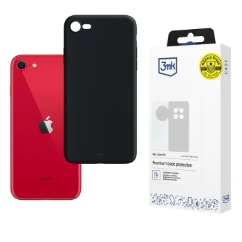 Чехол 3mk Matt Case Pro для Apple iPhone SE 2022, матовый черный