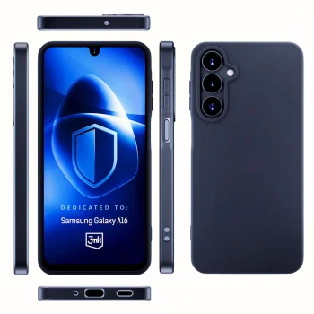 3mk Matt Case vāciņš Samsung Galaxy A16 Black