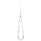 Чехол Guess IML Glitters Script Strap MagSafe для iPhone 17 Pro Max – прозрачный