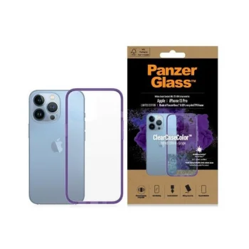 PanzerGlass iPhone 13 Pro vāciņš ClearCase, caurspīdīgs violets