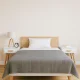 Прикроватные тумбочки ModernHome комплект 2 шт., современные, белые