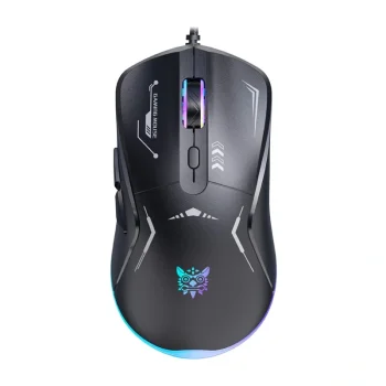Onikuma CW917 vadu spēļu pele, melna