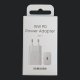 Samsung EP-T1510NWEGEU 15W PD USB-C AFC sienas lādētājs – balts