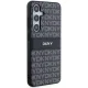 Чехол DKNY для Samsung Galaxy S24 Mono Stripe & Metal Logo, черный