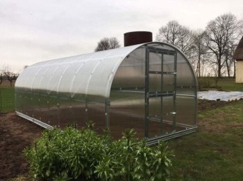 Теплица Klasika 18 (3Х6М) С Фундаментом И Покрытием Из Поликарбоната...