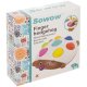 Sensorā rotaļlieta bērniem Pop It ezītis, Montessori, daudzkrāsains