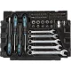 Makita E-11542 Mechanic Tool Set, 87 pcs in MAKPAC Size 1