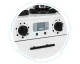 Ecotoys koka bērnu virtuve ar piederumiem, cepeškrāsni un mikroviļņu krāsni