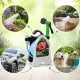 Garden Hose on Reel with Spray Gun 10m