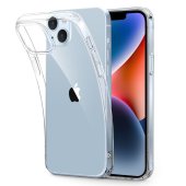 Apple iPhone 15 6.1'' ESR Project ZERO Ultraslim TPU Case Cover, Transparent | Caurspīdīgs Silikona Vāciņš...