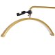 Half Moon Eyelash Extension LED Lamp 36W Shadowless Floor, Gold