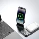 Dudao K14S+ ārējais akumulators 10000mAh 20W ar MagSafe un statīvu, balts